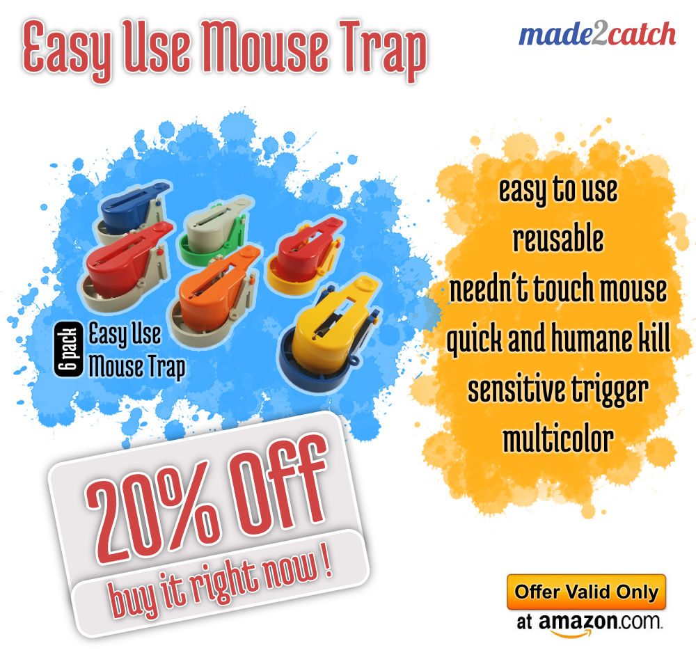 Easy Use Mouse Trap - 20% Off